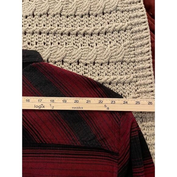 Legendary Whitetails Mens Red & Black Plaid Flannel Shirt 3XT 100% Cotton - Picture 15 of 15